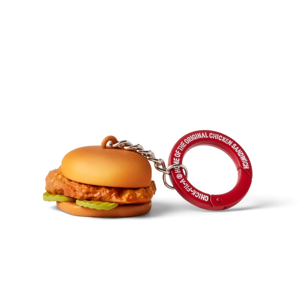 COPY - Chick-fil-A Chicken Sandwich Keychain